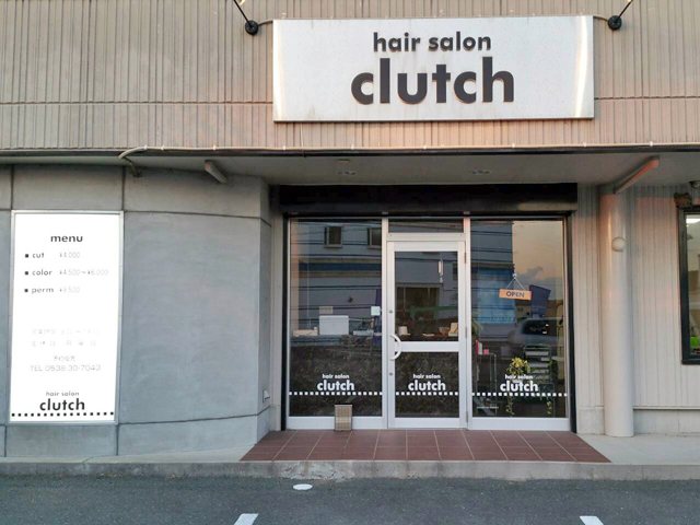 hair salon clutchの写真